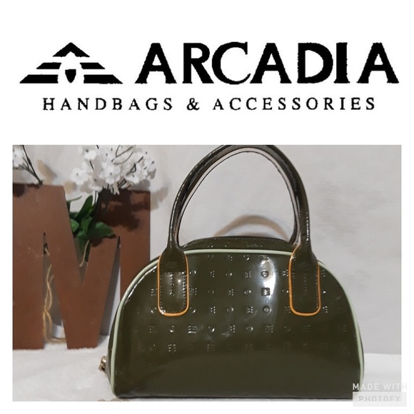 Arcadia Handbags - Acadia  olive green purse.